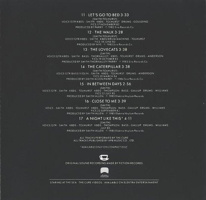The Cure : Staring At The Sea • The Singles (CD, Comp, RP, WEA)