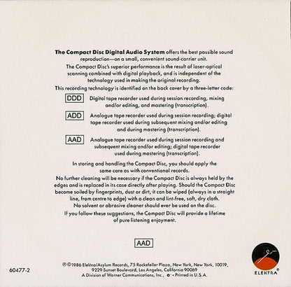 The Cure : Staring At The Sea • The Singles (CD, Comp, RP, WEA)