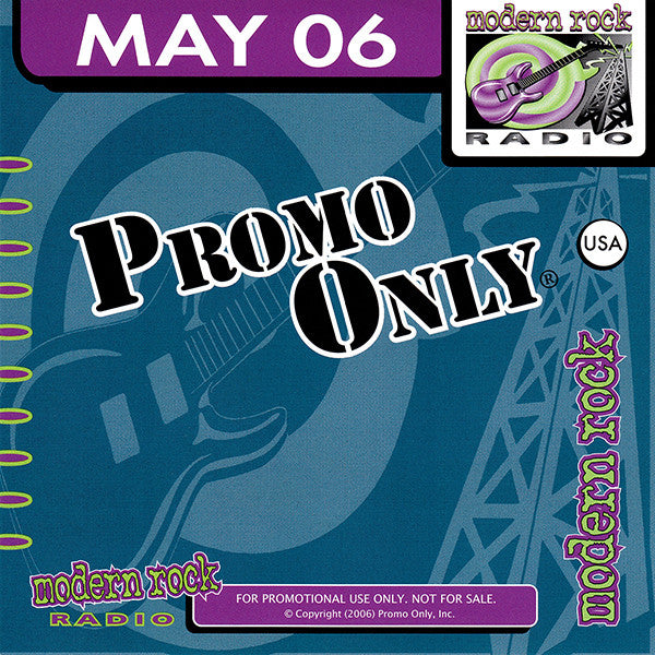 Various : Promo Only Modern Rock Radio: May 2006 (CD, Comp, Promo)