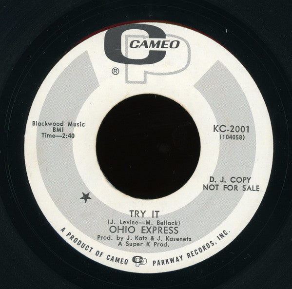 Ohio Express : Try It / Soul Struttin' (7", Promo)