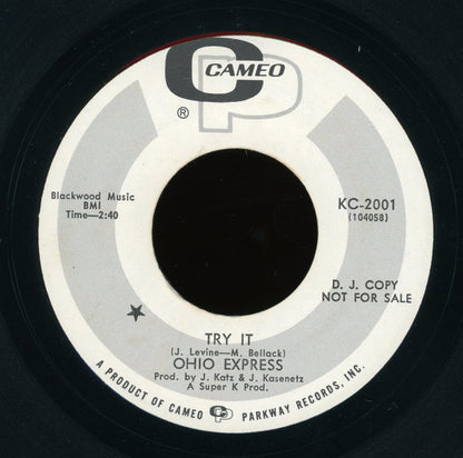 Ohio Express : Try It / Soul Struttin' (7", Promo)