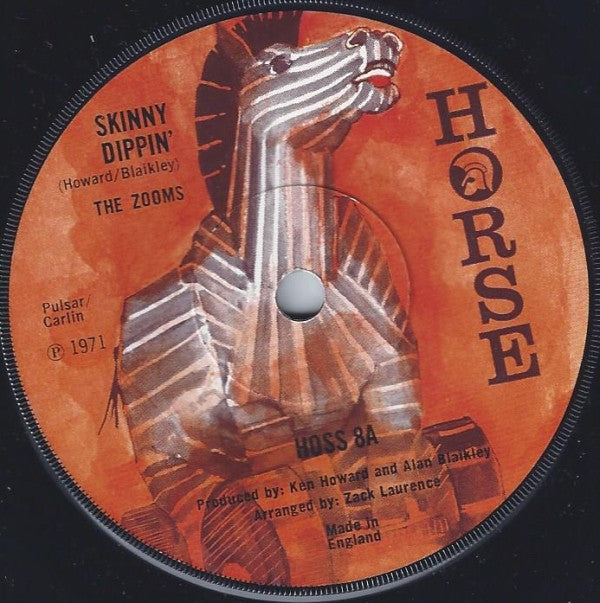 The Zooms : Skinny Dippin' (7", Sol)