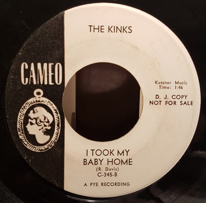 The Kinks : Long Tall Sally (7", Promo, RE)