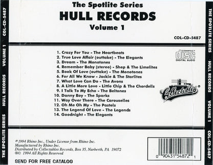 Various : Spotlite On Hull Records, Volume 1 (CD, Comp)