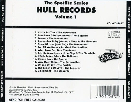 Various : Spotlite On Hull Records, Volume 1 (CD, Comp)