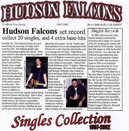 Hudson Falcons : Singles Collection 1997-2002 (CD, Comp)