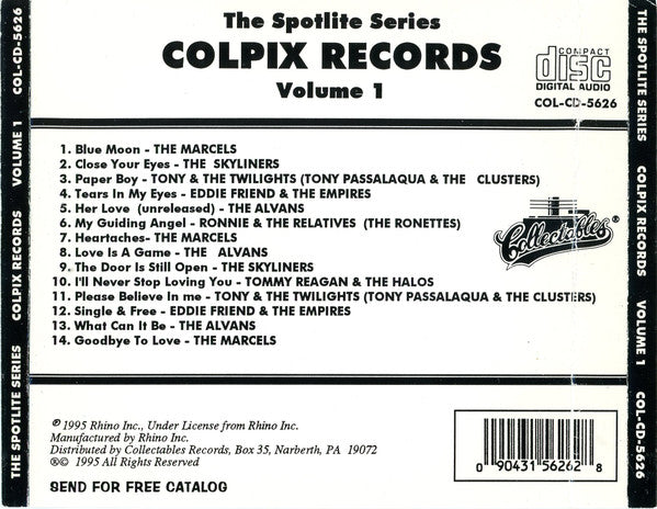 Various : Spotlite On Colpix Records, Volume 1 (CD, Comp)