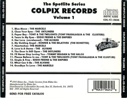 Various : Spotlite On Colpix Records, Volume 1 (CD, Comp)