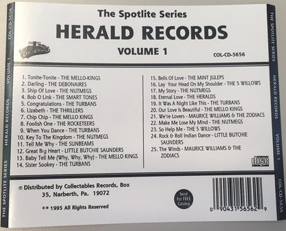 Various : Spotlite On Herald Records, Volume 1 (CD, Comp)