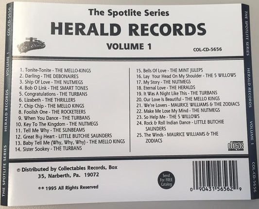 Various : Spotlite On Herald Records, Volume 1 (CD, Comp)