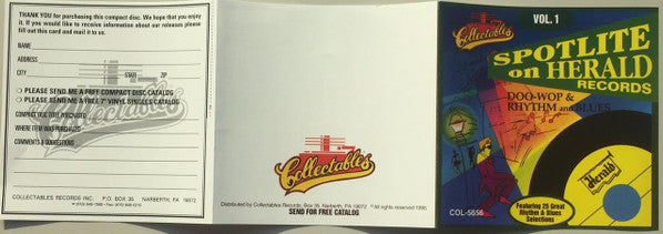 Various : Spotlite On Herald Records, Volume 1 (CD, Comp)