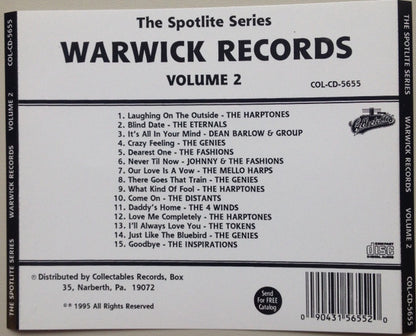 Various : Spotlite On Warwick Records, Volume 2 (CD, Comp)