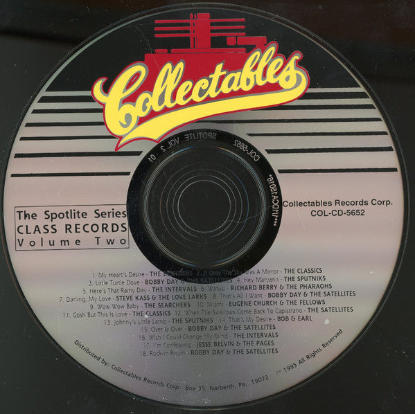 Various : Spotlite On Class Records, Volume 2 (CD, Comp)
