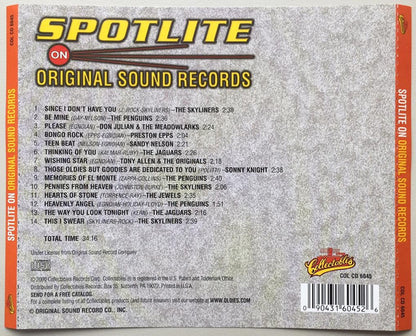 Various : Spotlite On Original Sound Records (CD, Comp)