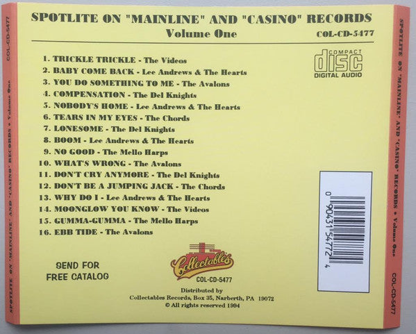 Various : Spotlite On Mainline And Casino Records, Volume 1 (CD, Comp)