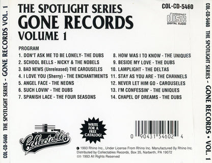 Various : Spotlite On Gone Records, Volume 1 (CD, Comp)