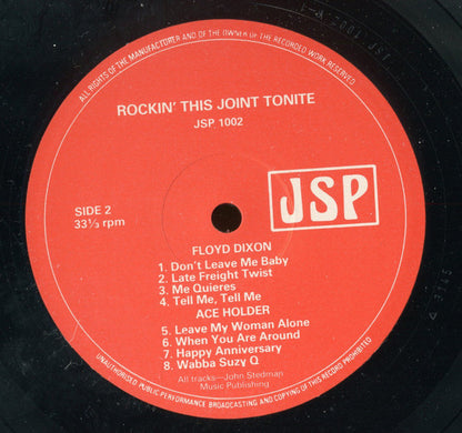 Various : Rockin' This Joint Tonite (LP, Comp)