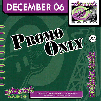 Various : Promo Only Modern Rock Radio: December 2006 (CD, Comp, Promo)
