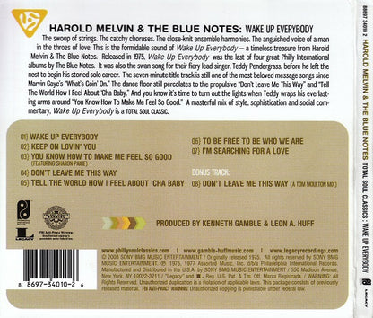 Harold Melvin And The Blue Notes : Wake Up Everybody (CD, Album, RE, RM)