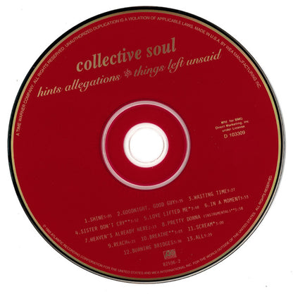 Collective Soul : Hints Allegations And Things Left Unsaid (CD, Album, Club, SRC)