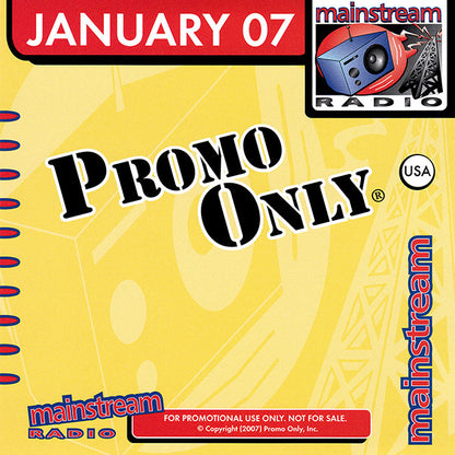 Various : Promo Only Mainstream Radio: January 07 (CD, Comp, Promo)