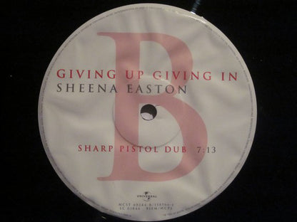 Sheena Easton : Giving Up Giving In (12")