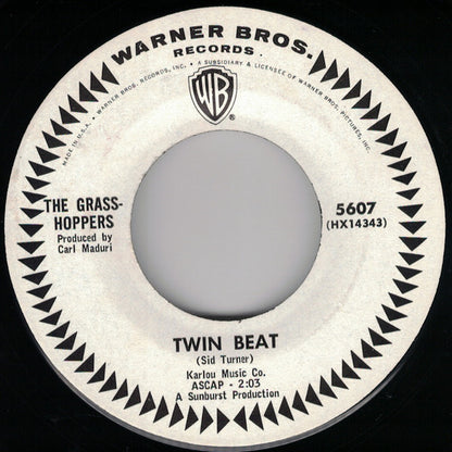 The Grasshoppers (5) : Mod Socks / Twin Beat (7", Single, Promo)