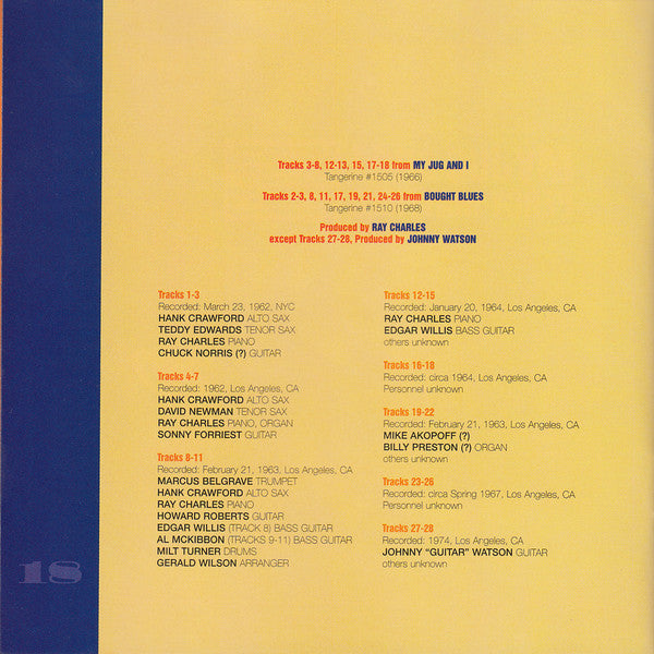 Percy Mayfield : His Tangerine And Atlantic Sides (CD, Comp, Ltd, Num)
