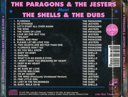 Various : Paragons & Jesters Meet Shells & Dubs (CD, Comp, RM)