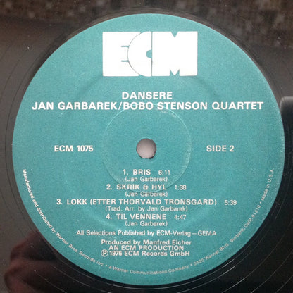Jan Garbarek - Bobo Stenson Quartet : Dansere (LP, Album)