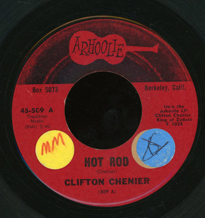 Clifton Chenier : Hot Rod / Louisiana Blues (7")