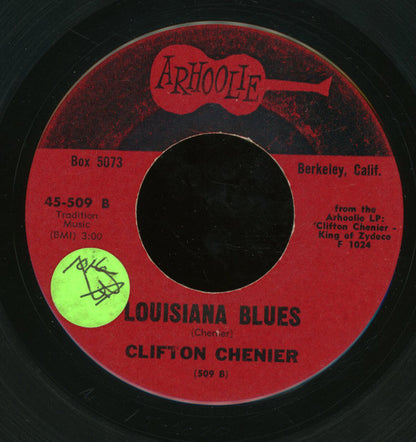 Clifton Chenier : Hot Rod / Louisiana Blues (7")