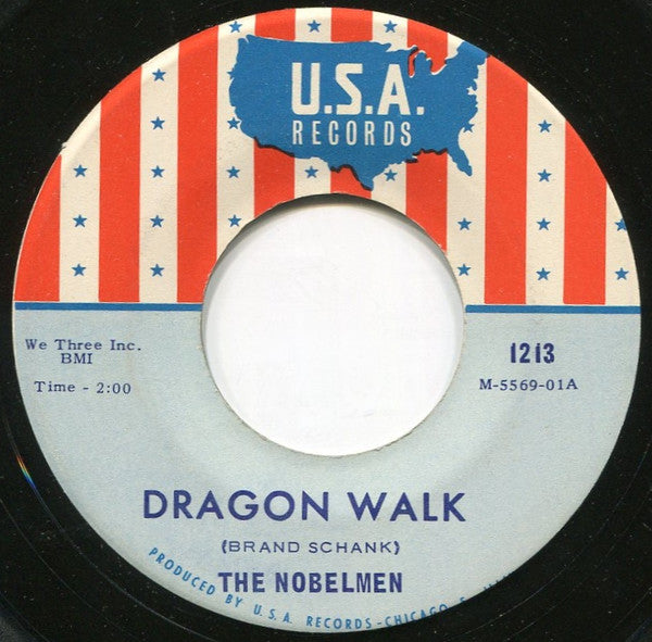 The Noblemen : Dragon Walk / Thunder Wagon  (7", Single)