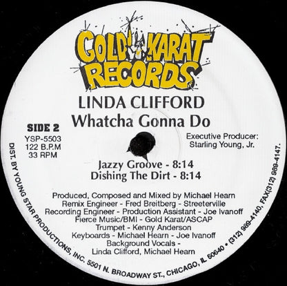 Linda Clifford : Whatcha Gonna Do (12")