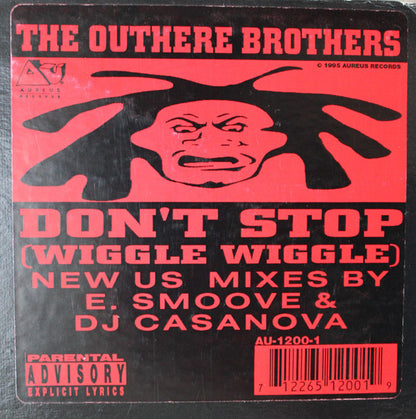 The Outhere Brothers : Don't Stop Wiggle Wiggle (New 1996 US Mixes) (12")