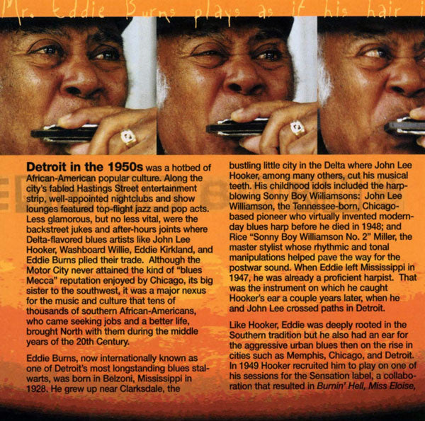 Eddie Burns : 2nd Degree Burns (CD, Album)