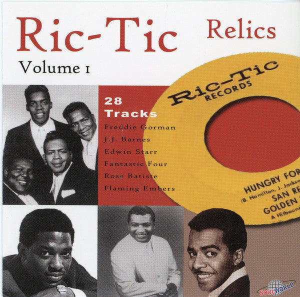 Various : Ric-Tic Relics Volume 1 (CD, Comp, Unofficial)