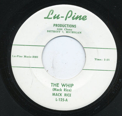 Sir Mack Rice : The Whip / Feel's Good (7", Single)