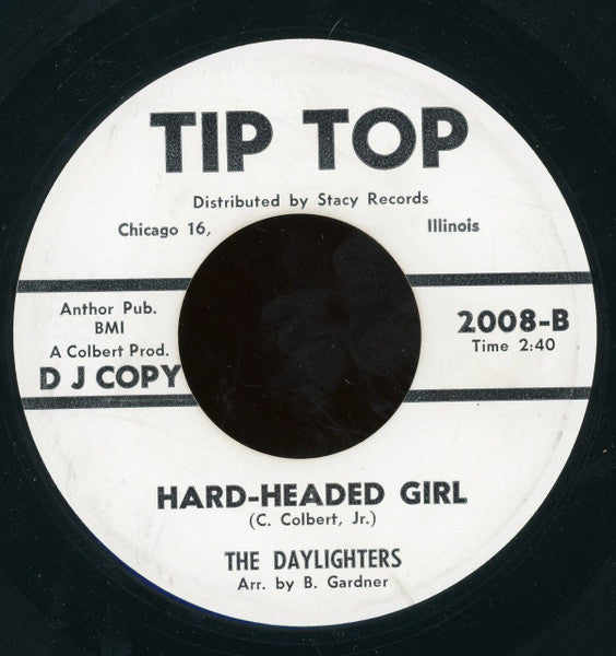 The Daylighters : Oh Mom (Teach Me How To Uncle Willie) / Hard Headed Girl (7", Promo)
