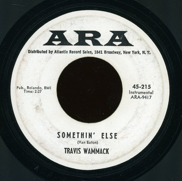 Travis Wammack : Umm How Sweet It Is / Somethin' Else (7", Single, Promo)