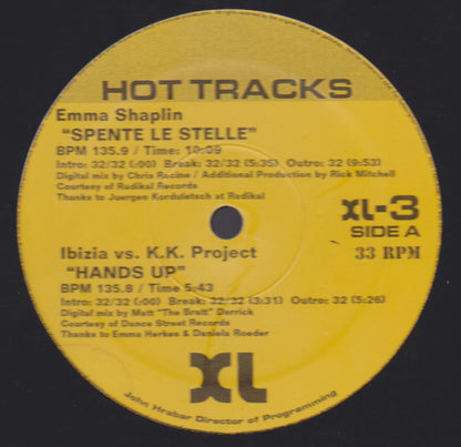 Various : XL Vol. 3 (12", Comp, Promo)