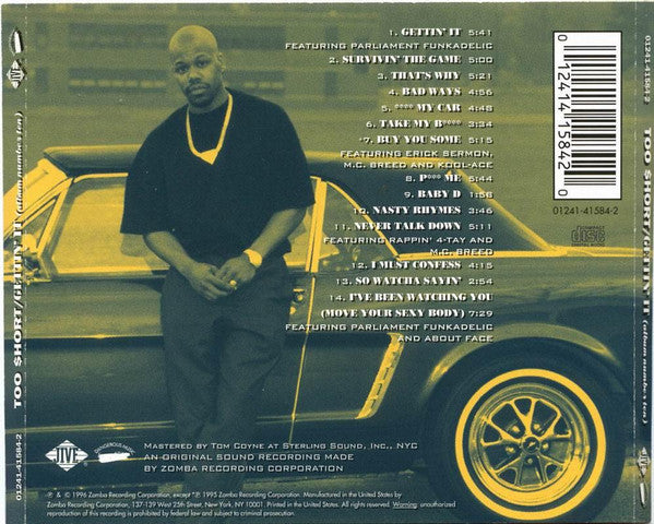 Too Short : Gettin' It (Album Number Ten) (CD, Album)
