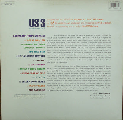 Us3 : Hand On The Torch (LP, Album)