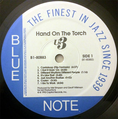 Us3 : Hand On The Torch (LP, Album)