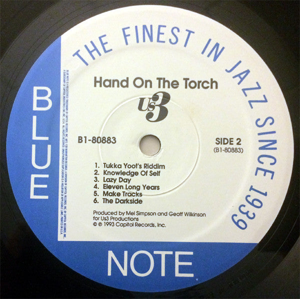 Us3 : Hand On The Torch (LP, Album)