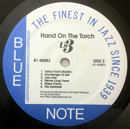 Us3 : Hand On The Torch (LP, Album)