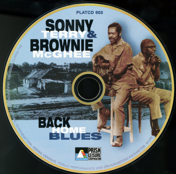 Sonny Terry & Brownie McGhee : Back Home Blues (CD, Comp)