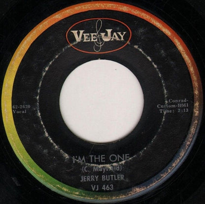 Jerry Butler : You Can Run (But You Can't Hide) / I'm The One (7", Single, Ame)