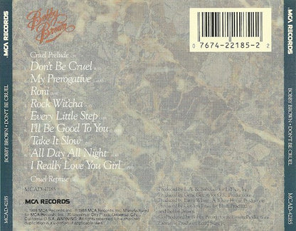 Bobby Brown : Don't Be Cruel (CD, Album, San)