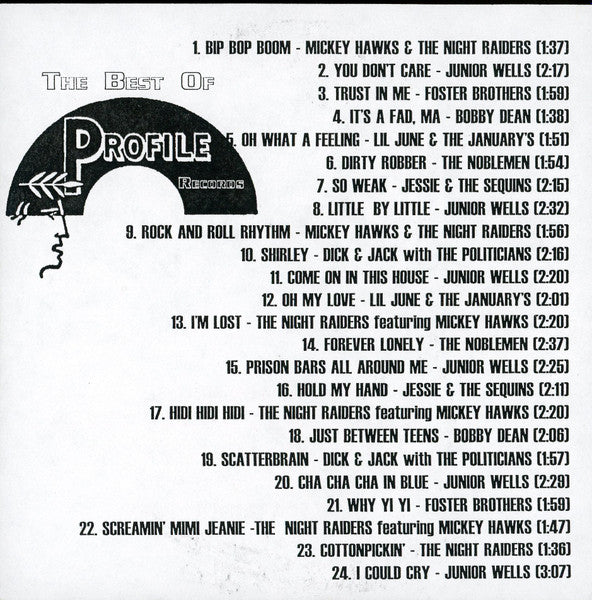 Various : Best Of Profile Records (CDr, Comp)